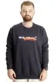 Büyük Beden Erkek Sweatshirt Bisiklet Yaka Man Official 23528 Lacivert