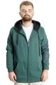 Büyük Beden Erkek Kapüşonlu Sweatshirt New Breed 23544 Nefti
