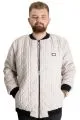 Big Size Mens Coat quilted 23600 Beige