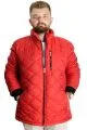 Big Size Mens Coat quilted 23617 Kırmızı