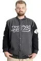 Big Size Mens College Coat My Field 23626 AntraMelange