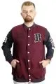 Big Size Mens College Coat Brooklyn 23627 Plum