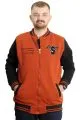 Big Size Mens College Coat Ceket 23631 Cinnamon