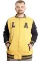 Big Size Mens College Coat Ceket 23632 Hardal