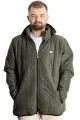 Big Size Mens Hooded Coat quilted 23636 Naphtha