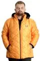 Big Size Mens Hooded Coat quilted 23636 Yellow