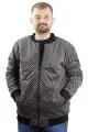 Big Size Mens Double Sided Coat 23650 Black