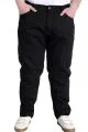 Big Size Mens Trouser Denim Classic OSCAR 23905 Black