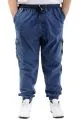 Big Size Mens Denim Jogger Cargo with pocket TORONTO 23917 Blue