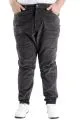 Big Size Mens Velvet Trouser 23920 Antrasit