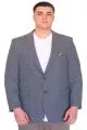 Büyük Beden Erkek Klasik Blazer Ceket BRITANYA 23028 GRI