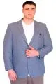 Big Size Mens Classic Blazer Jacket BRITANYA 23028 Blue