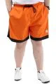 Big Size Mens with pocket Swimming Short Hızlı Kuruyan Mayo 24450 Oranj