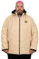 Plus Size Mens Coat 25708 MINK