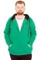Büyük Beden Erkek Kapüşonlu Fermuarlı Sweatshirt U25803 Benetton