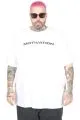 Big Size Wanted Tshirt 26113 WHITE