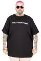 Big Size Wanted Tshirt 26113 BLACK