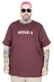 Big Size Move-X Tshirt 26114 PLUM
