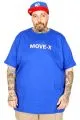 Big Size Move-X Tshirt 26114 SAX