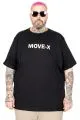 Big Size Move-X Tshirt 26114 BLACK