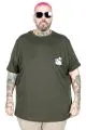 Big Size Beyond Tshirt 26115 KHAKI