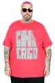 Big Size Chicago Tshirt 26116 RED