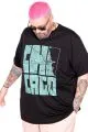 Big Size Chicago Tshirt 26116 BLACK