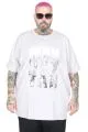 Big Size Manhattan Tshirt 26118 GREY
