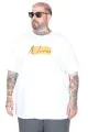 Big Size Never Tshirt 26125 WHITE