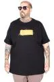 Big Size Never Tshirt 26125 BLACK