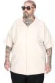 Big Size Shirt 26385 BEIGE