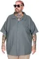 Big Size Shirt 26385 KHAKI
