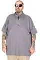 Big Size Tshirt Polo Pat Tshirt 26581 SMOKE