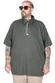 Big Size Tshirt Polo Pat Tshirt 26581 KHAKI