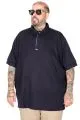 Big Size Tshirt Polo Pat Tshirt 26581 NAVY