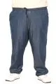 Büyük Beden Pantolon Denım Jogger Duz Legato 26910 LACİVERT