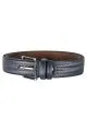 Kemer 4 cm Örgü Double Deri 4255 Lacivert LACIVERT