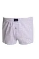 Big Size Mens Boxer Desenli Poplin 6348 Hardal