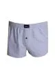 Büyük Beden Erkek Boxer Desenli Poplin 6348 Koyu Mavi [product_color]
