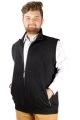 Men s Vest Recycle Thessaloniki with Buttons B20521 Black