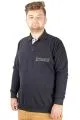 Erkek Sweat Polo Recycle Selanik  Affiliation  B20418 Lacivert LACIVERT