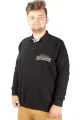 Erkek Sweat Polo Recycle Selanik  Affiliation B20418 Siyah [product_color]