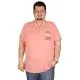 Büyük Beden Erkek T-Shirt Polo Rhode İsland 19412 Somon [product_color]