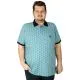 Büyük Beden Erkek Tshirt Polo Rose 20400 Zümrüt YESIL