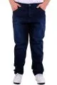 Büyük Beden Erkek Klasik Kot Pantolon MARK 21920d Lacivert [product_color]