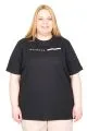 Big Size Tshirt k26001 BLACK