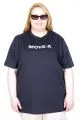 Big Size Tshirt k26114 NAVY