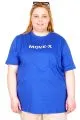 Big Size Tshirt k26114 SAX