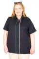 Big Size Tshirt k26580 NAVY