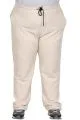 Big Size Sweatpant k26585 BEIGE